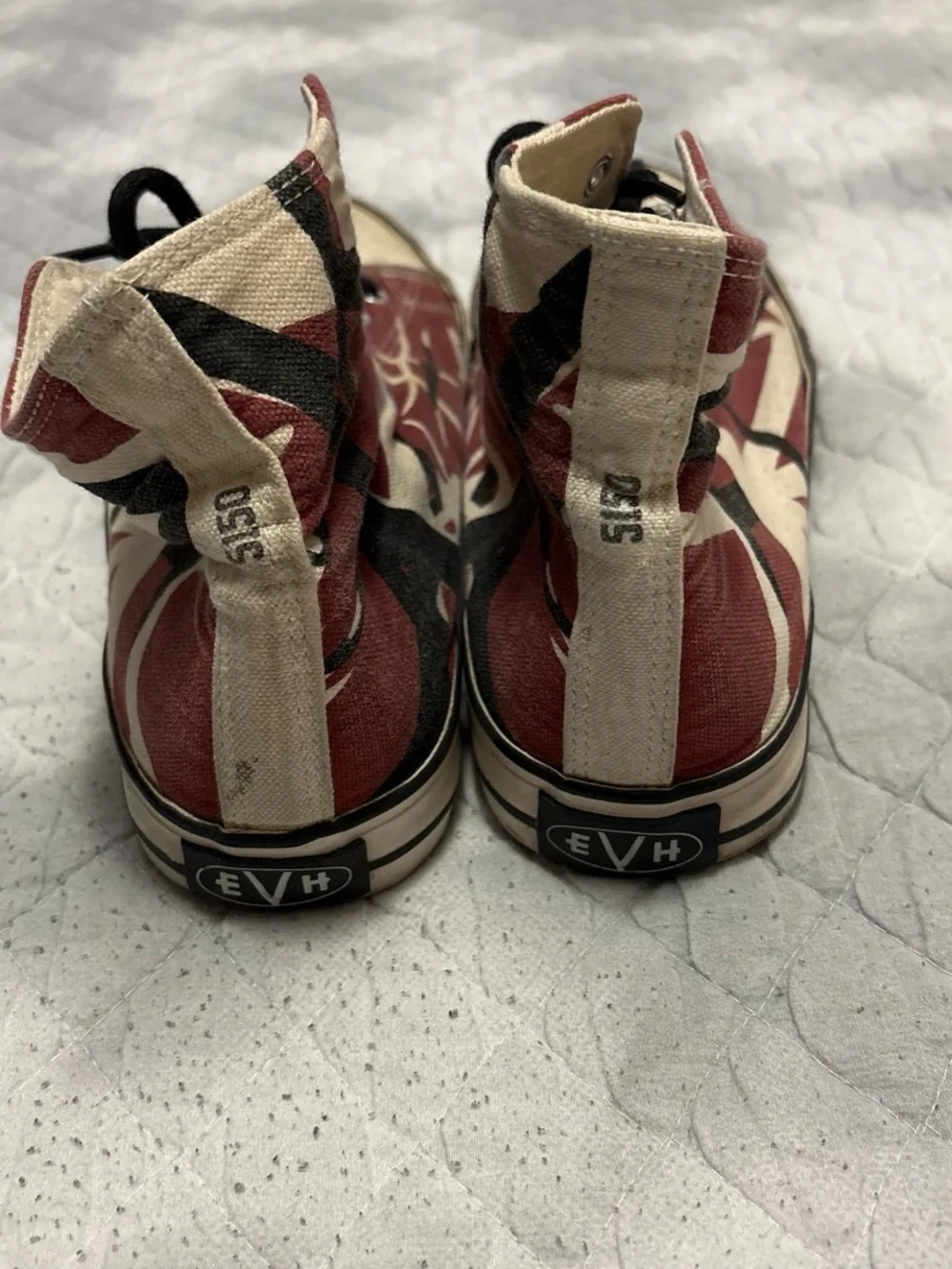EVH Eddie Van Halen shoes original 2009 edition size 9 (fits 8-1/2 to 9)
